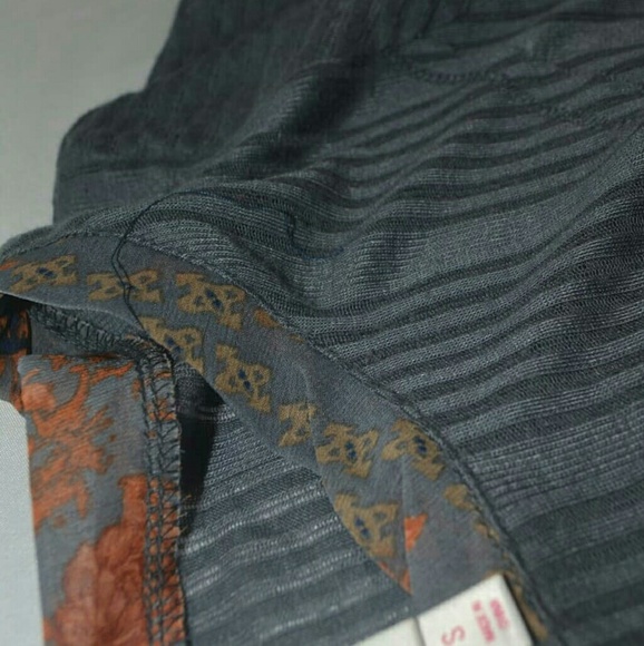 Empire waist floral chiffon tunic - Picture 3 of 3